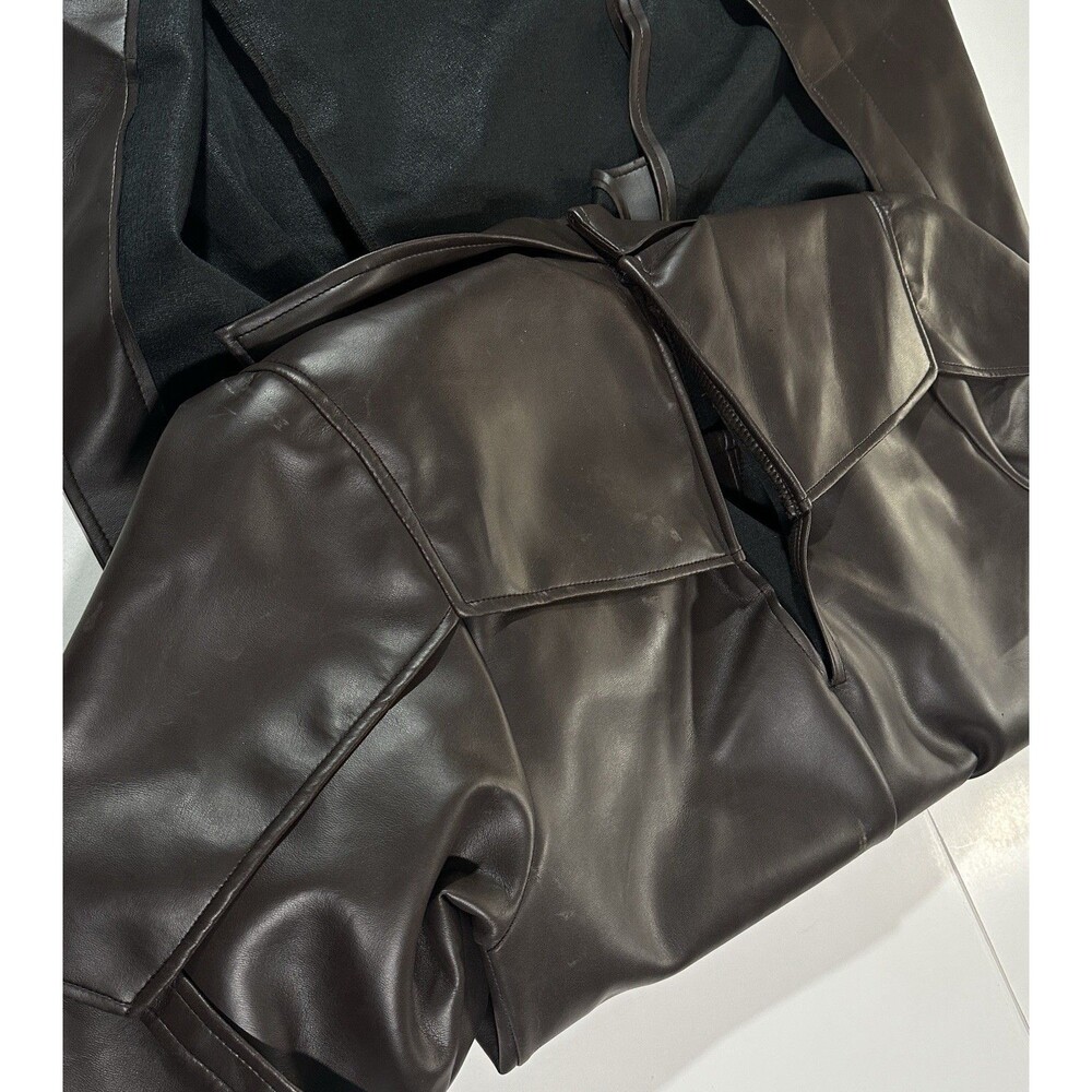 Van Helsing Cosplay Brown Leather Coat/Jacket Rubies Costume One Size Y2K Rare - Picture 15 of 16
